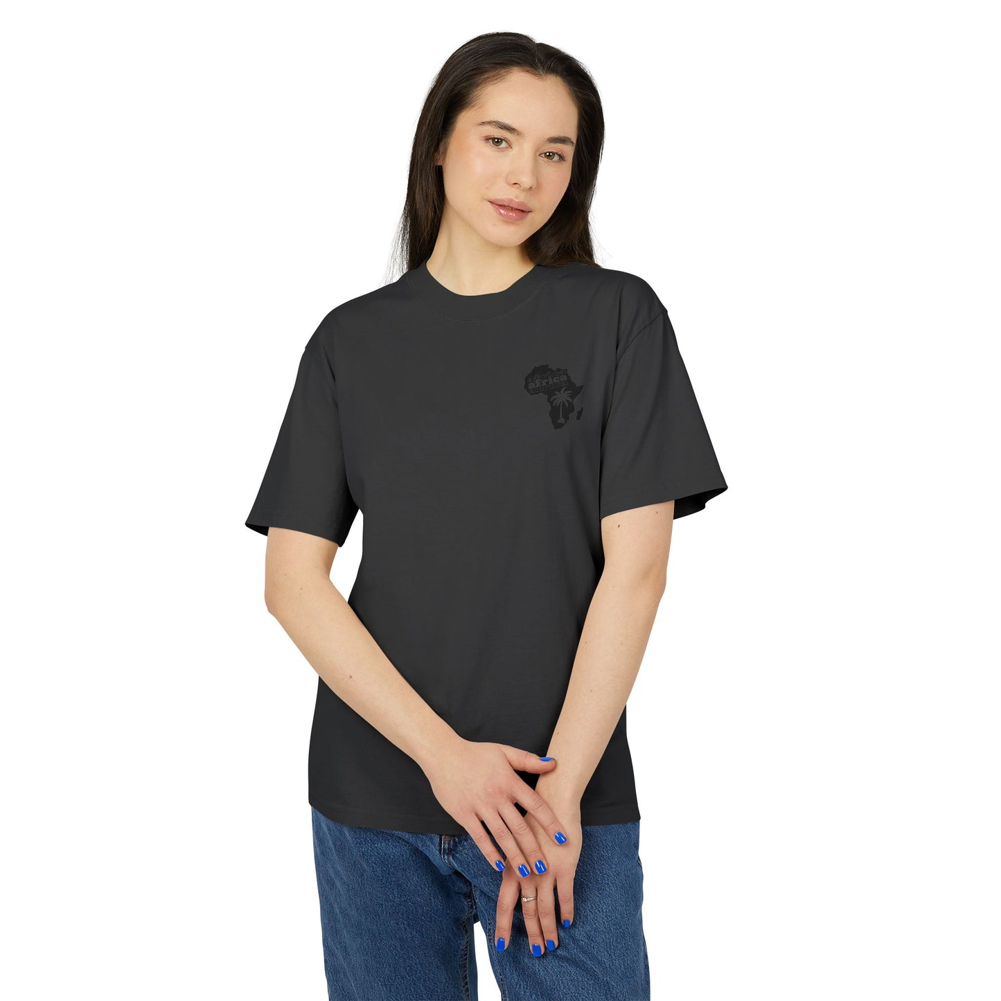 Unisex Faded African Heritage Tee, Graphic T-Shirt, Roots Reminder Tee, Vintage Style Shirt, Cultural Pride Apparel