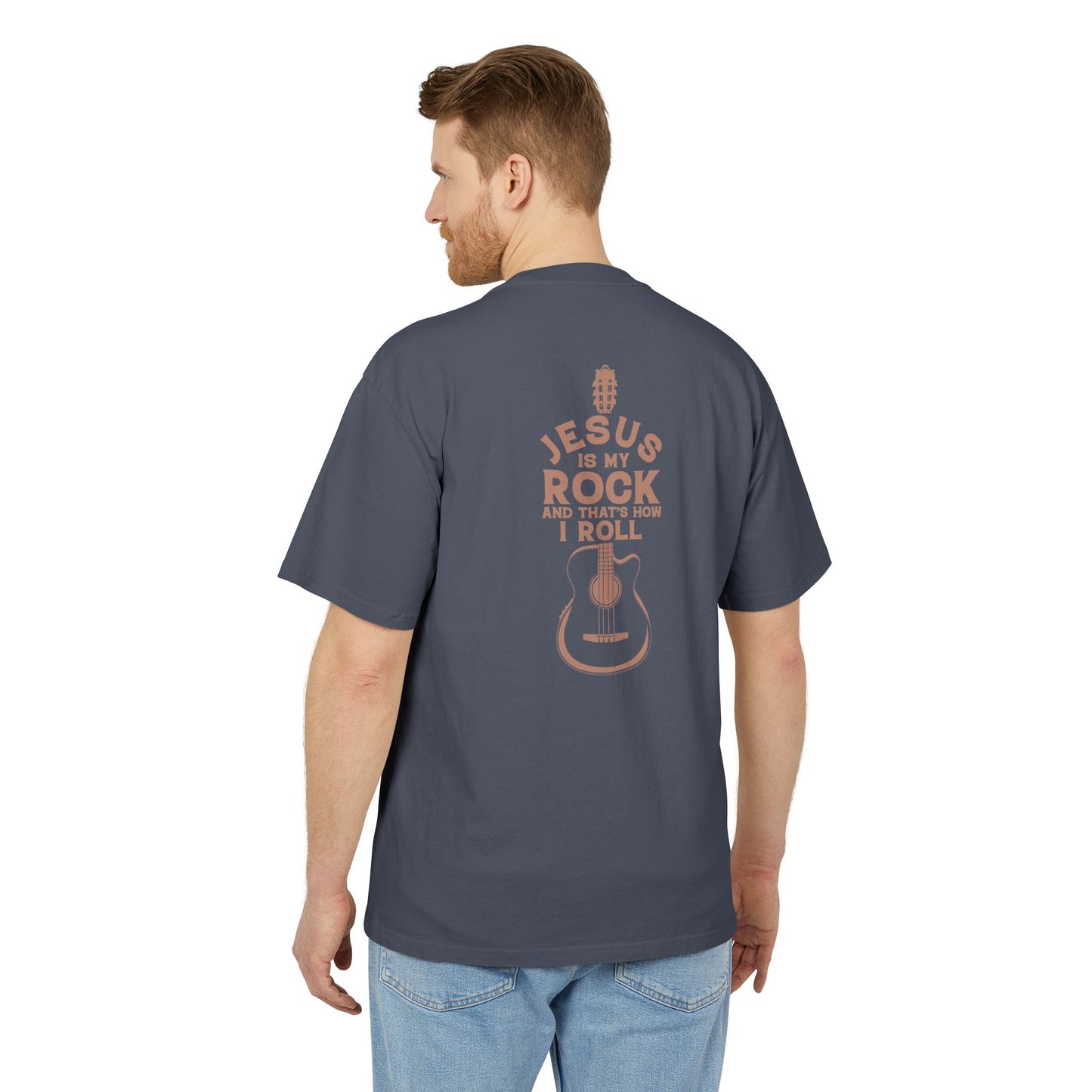 Faith-Inspired Unisex Heavy Faded Tee, Christian T-Shirt, Inspirational Gift, Casual Wear, Music Lover Apparel, Perfect for Church