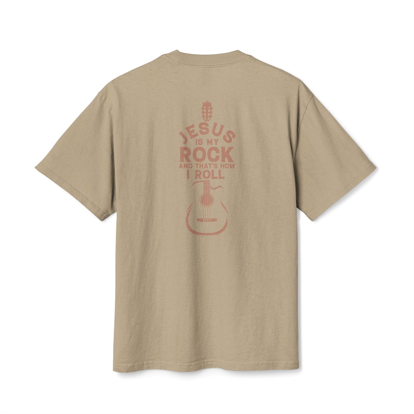 Faith-Inspired Unisex Heavy Faded Tee, Christian T-Shirt, Inspirational Gift, Casual Wear, Music Lover Apparel, Perfect for Church
