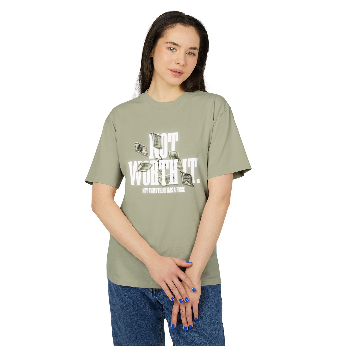 Faded Money Statement Tee, Casual Graphic Shirt, Trendy Unisex T-Shirt, Gift for Him/Her, Streetwear Fashion, Everyday Wear