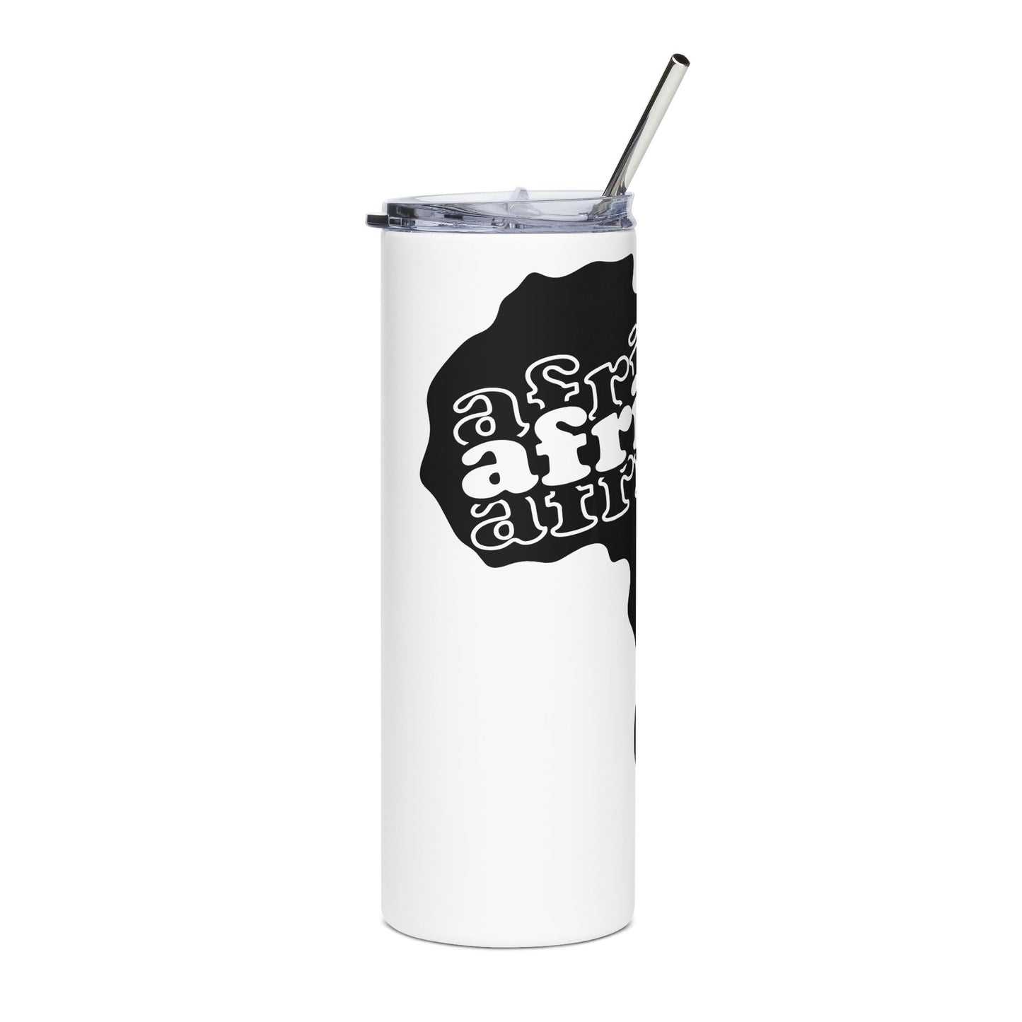 Stylish Stainless Steel Tumbler | Africa Design | 20oz | Travel Mug, Gift for Travelers, Cool Drinkware, Unique Home Decor, Eco-Friendly