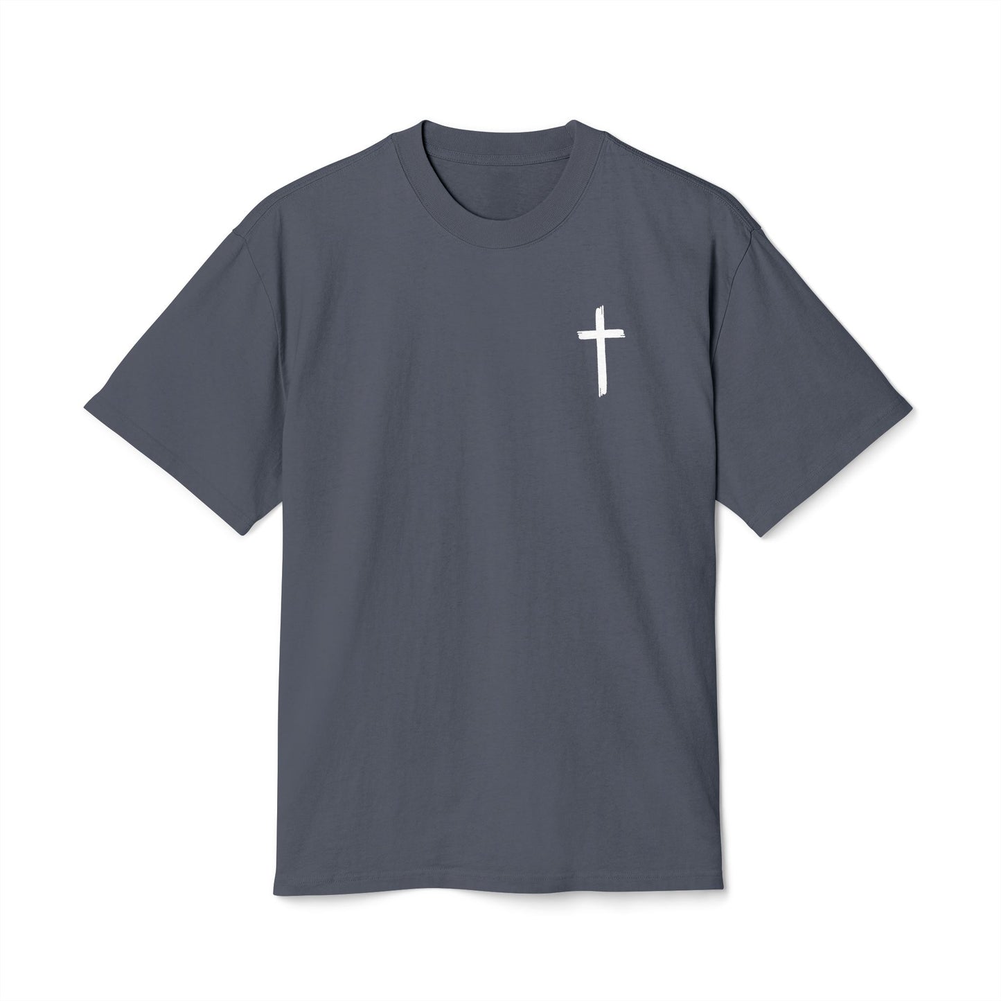 Faith-Inspired Unisex Heavy Faded Tee, Christian T-Shirt, Inspirational Gift, Casual Wear, Music Lover Apparel, Perfect for Church