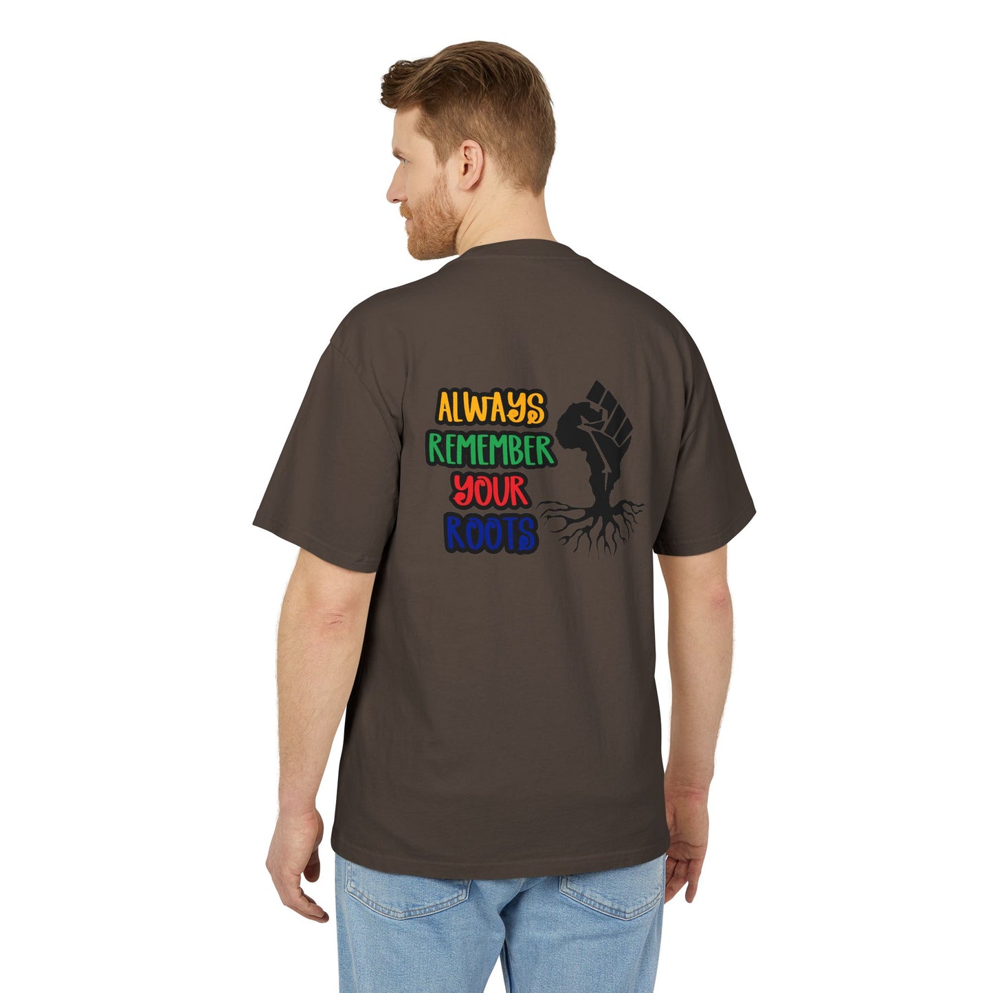 Unisex Faded African Heritage Tee, Graphic T-Shirt, Roots Reminder Tee, Vintage Style Shirt, Cultural Pride Apparel
