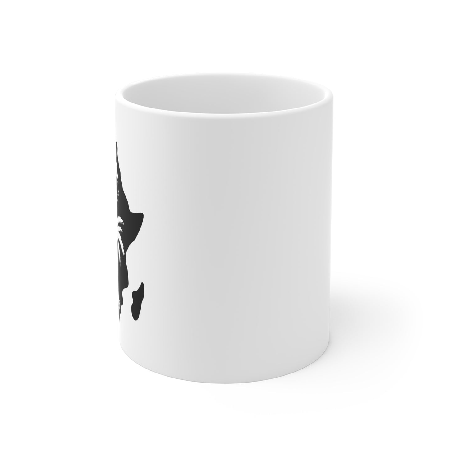 Black and White Africa Mug, Cat Lovers Gift, Unique Coffee Cup, Fun Home Decor, Travel Mug, Animal Lover Tea Cup
