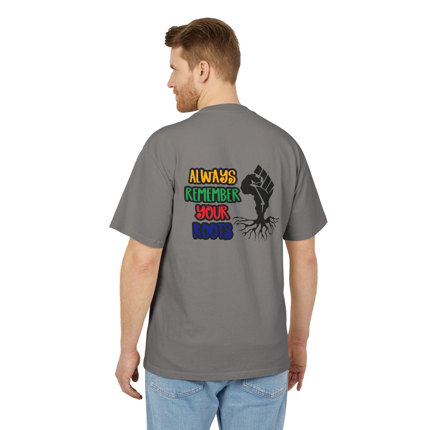 Unisex Faded African Heritage Tee, Graphic T-Shirt, Roots Reminder Tee, Vintage Style Shirt, Cultural Pride Apparel