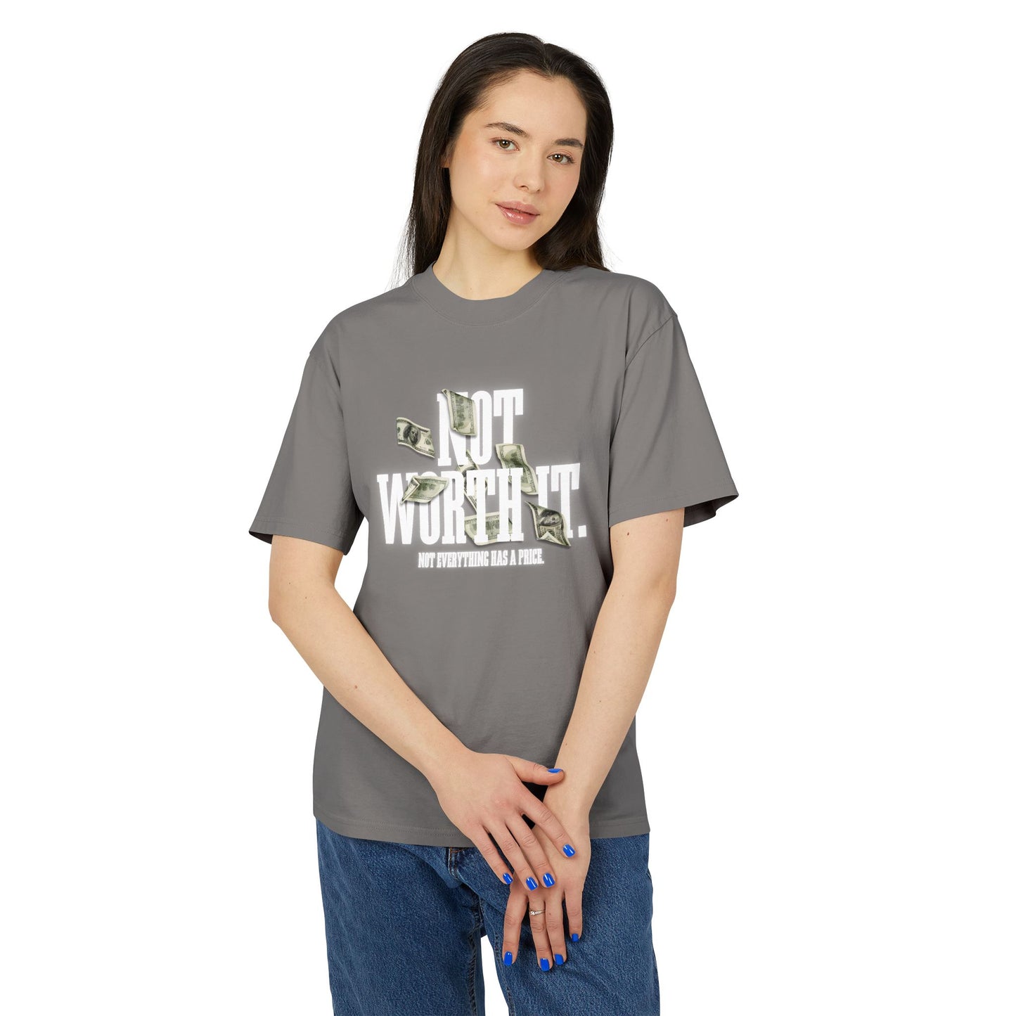 Faded Money Statement Tee, Casual Graphic Shirt, Trendy Unisex T-Shirt, Gift for Him/Her, Streetwear Fashion, Everyday Wear