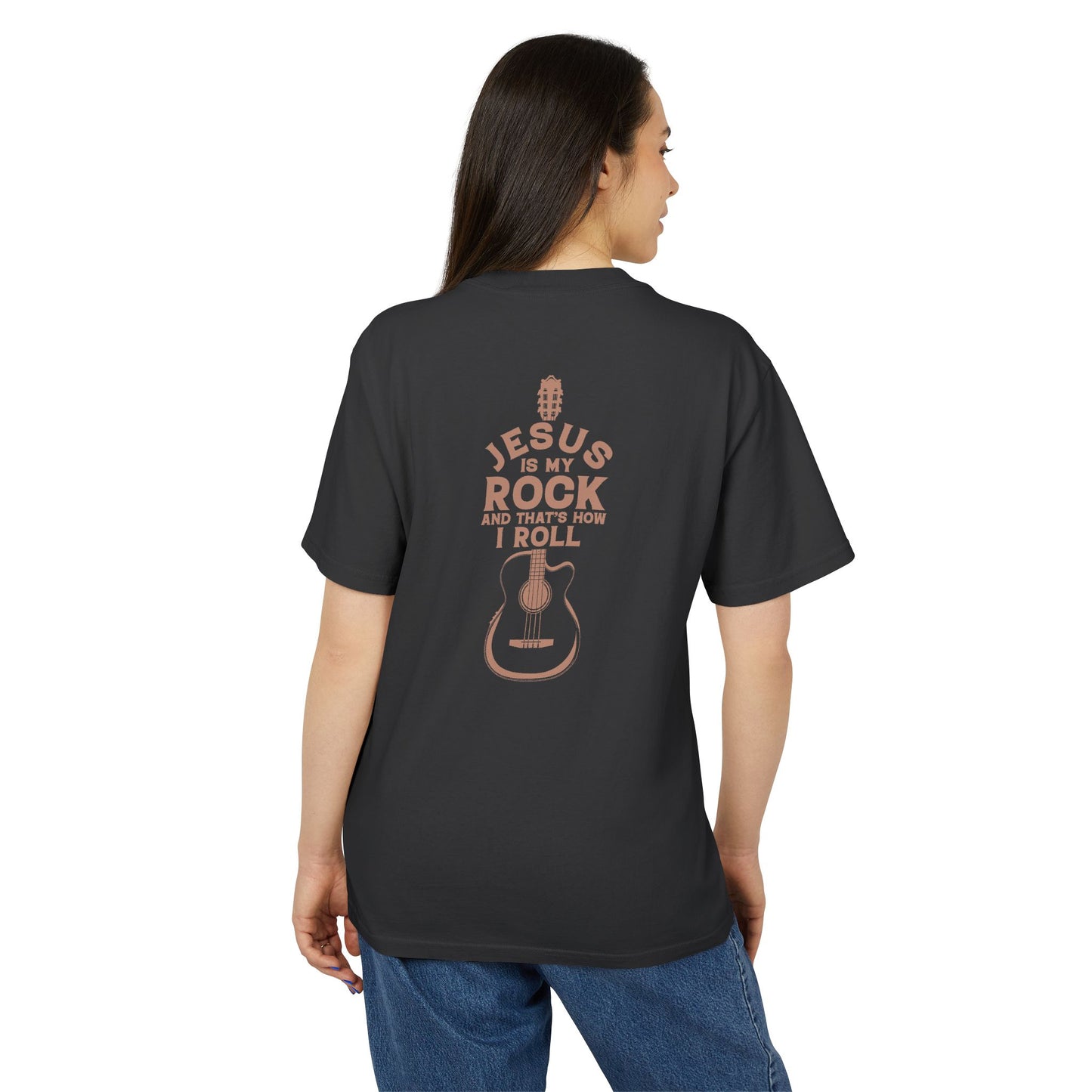 Faith-Inspired Unisex Heavy Faded Tee, Christian T-Shirt, Inspirational Gift, Casual Wear, Music Lover Apparel, Perfect for Church