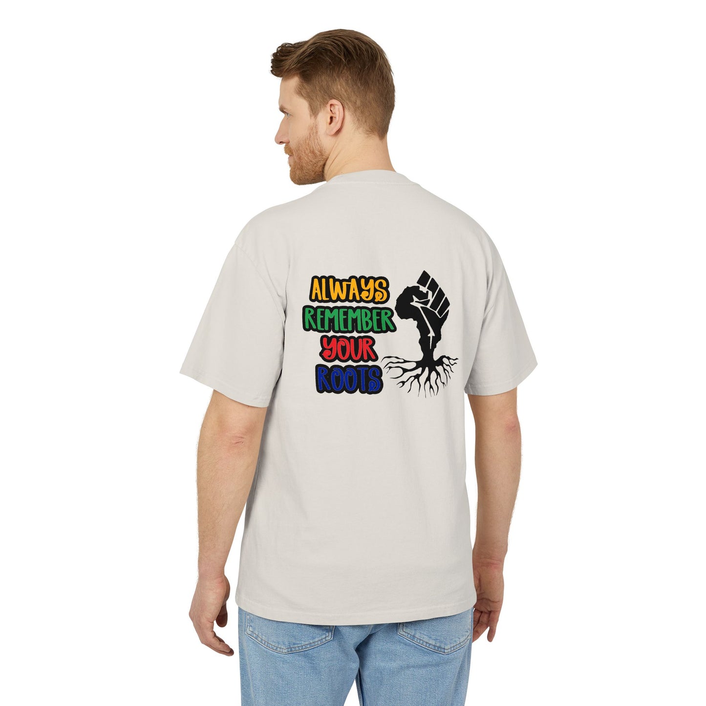 Unisex Faded African Heritage Tee, Graphic T-Shirt, Roots Reminder Tee, Vintage Style Shirt, Cultural Pride Apparel