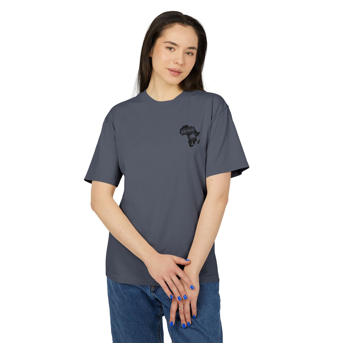 Unisex Faded African Heritage Tee, Graphic T-Shirt, Roots Reminder Tee, Vintage Style Shirt, Cultural Pride Apparel