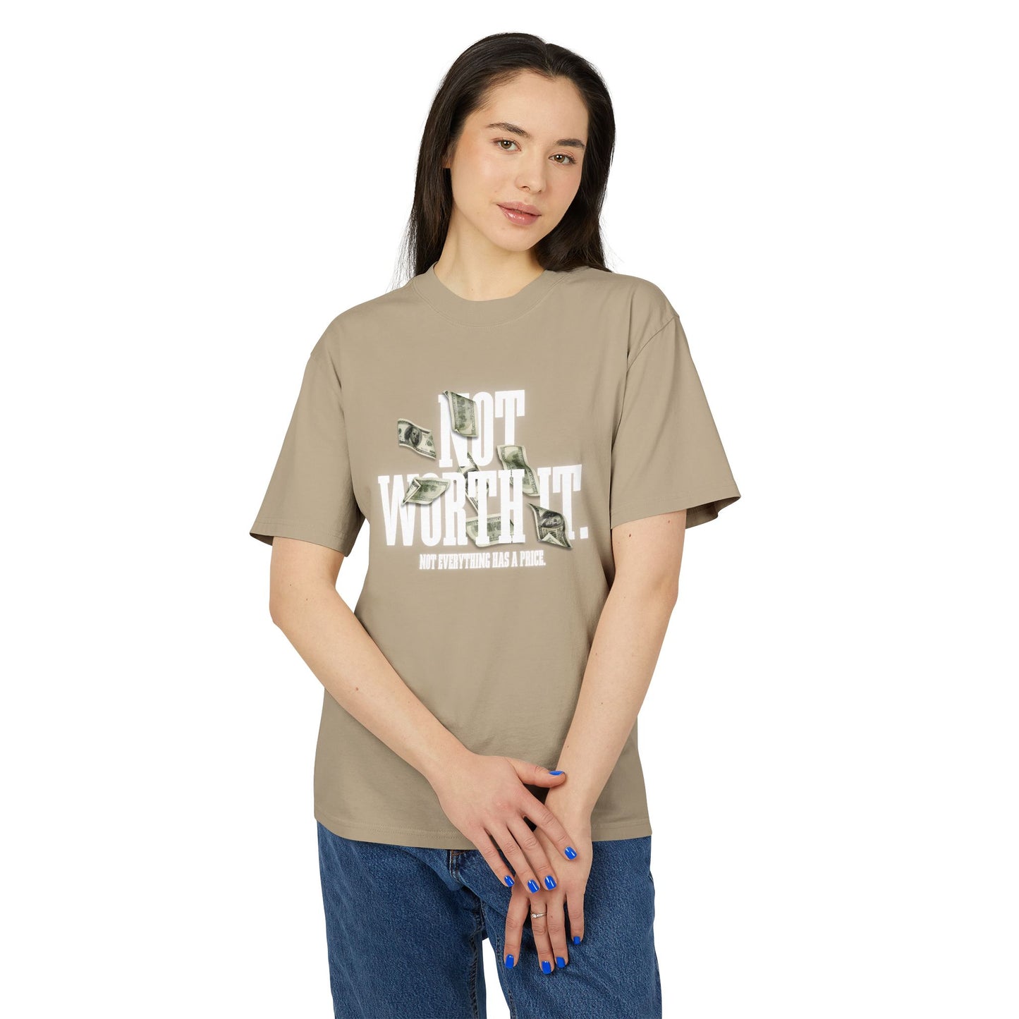 Faded Money Statement Tee, Casual Graphic Shirt, Trendy Unisex T-Shirt, Gift for Him/Her, Streetwear Fashion, Everyday Wear