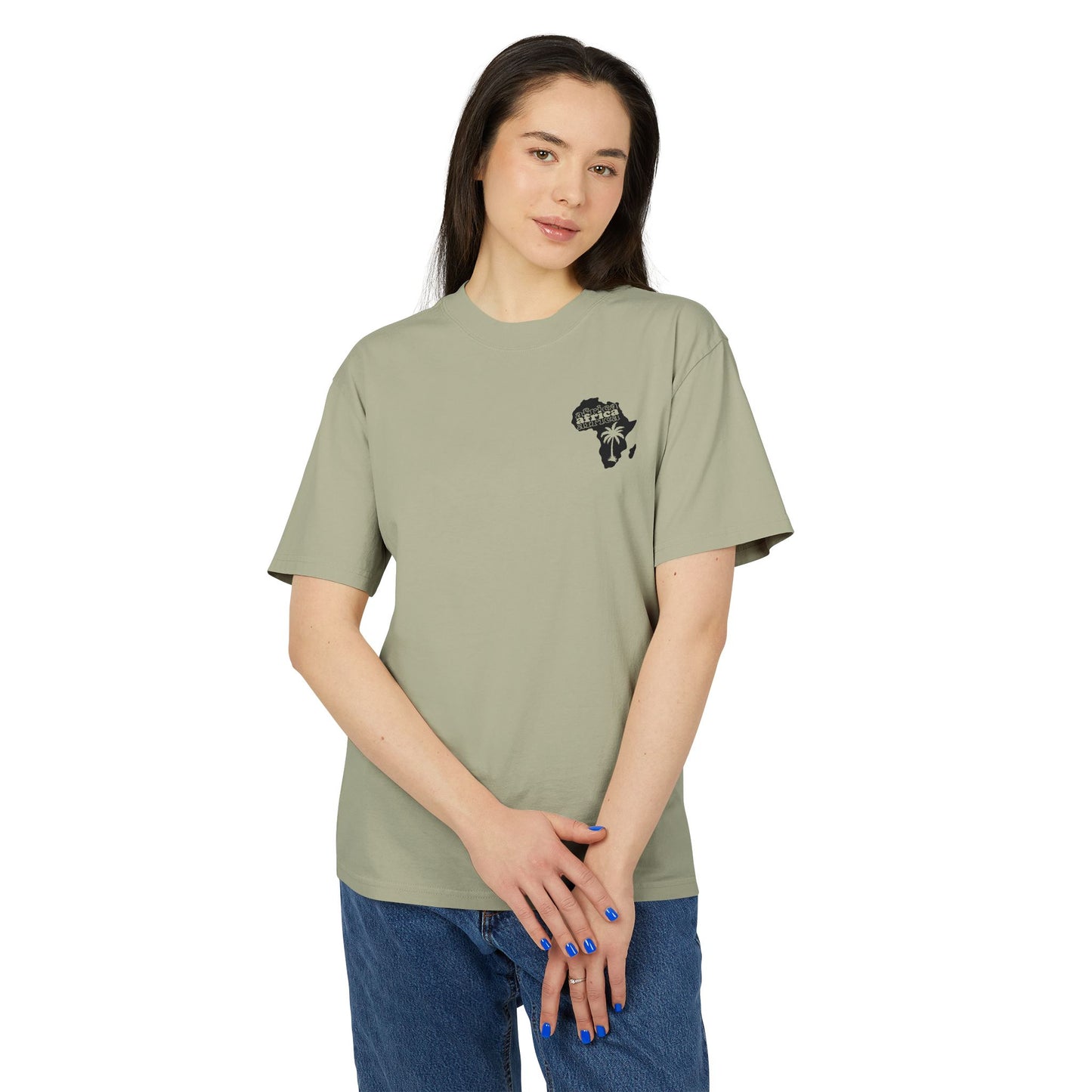 Unisex Faded African Heritage Tee, Graphic T-Shirt, Roots Reminder Tee, Vintage Style Shirt, Cultural Pride Apparel