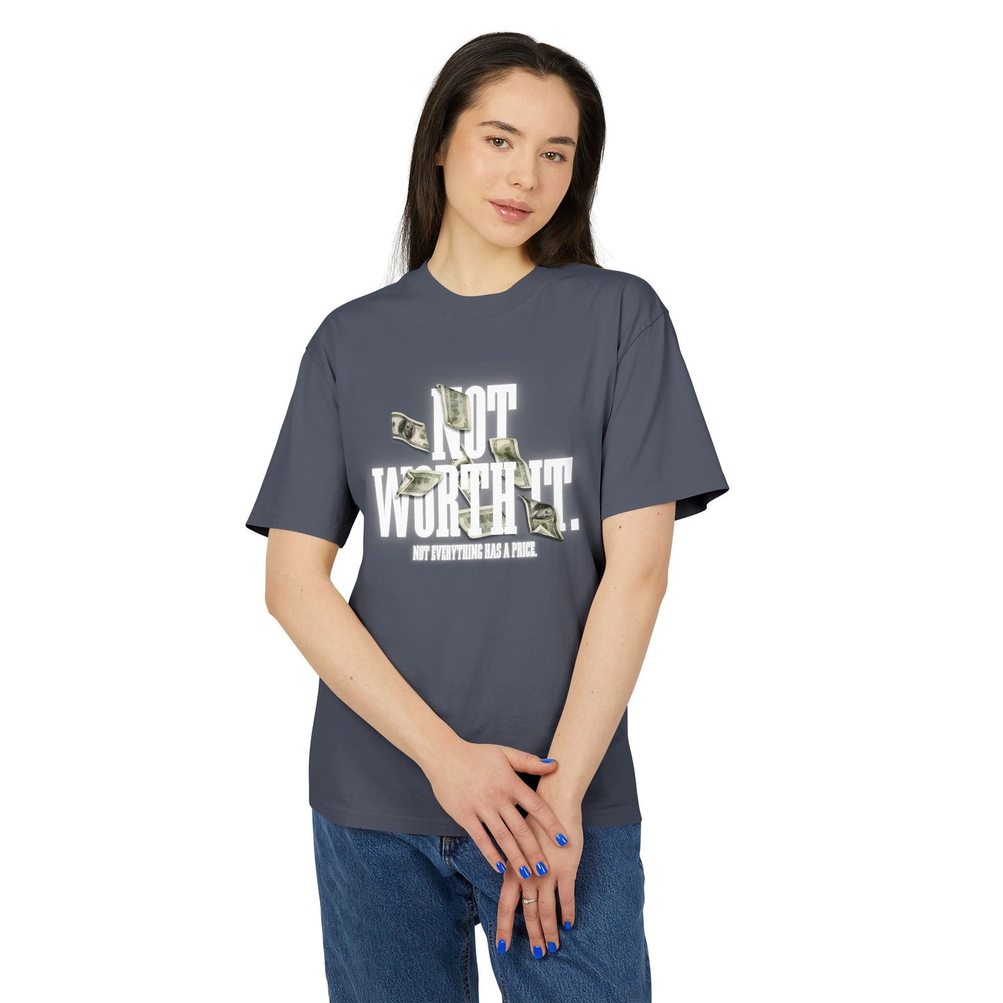 Faded Money Statement Tee, Casual Graphic Shirt, Trendy Unisex T-Shirt, Gift for Him/Her, Streetwear Fashion, Everyday Wear