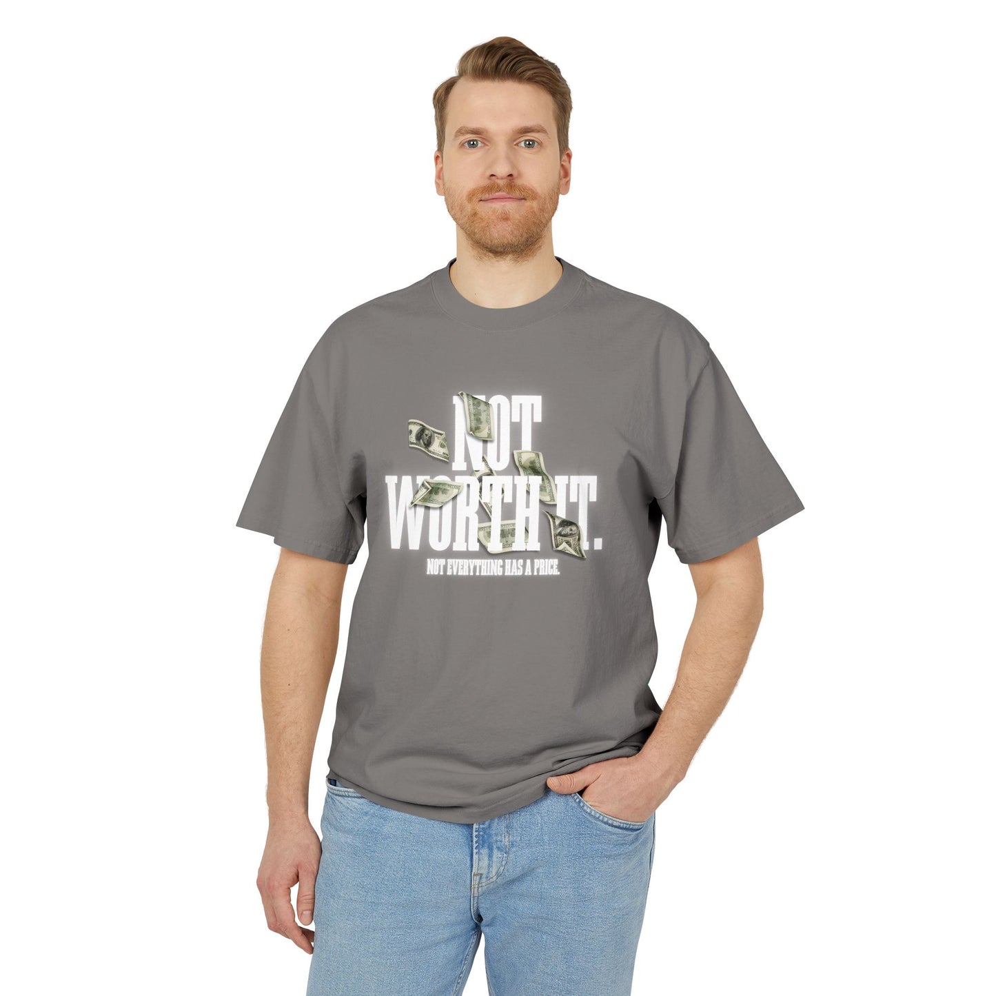 Faded Money Statement Tee, Casual Graphic Shirt, Trendy Unisex T-Shirt, Gift for Him/Her, Streetwear Fashion, Everyday Wear
