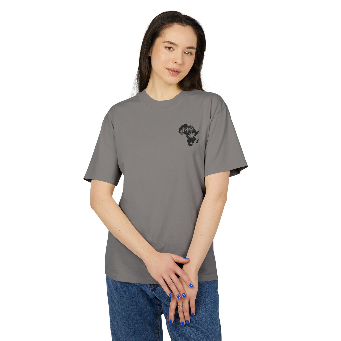 Unisex Faded African Heritage Tee, Graphic T-Shirt, Roots Reminder Tee, Vintage Style Shirt, Cultural Pride Apparel