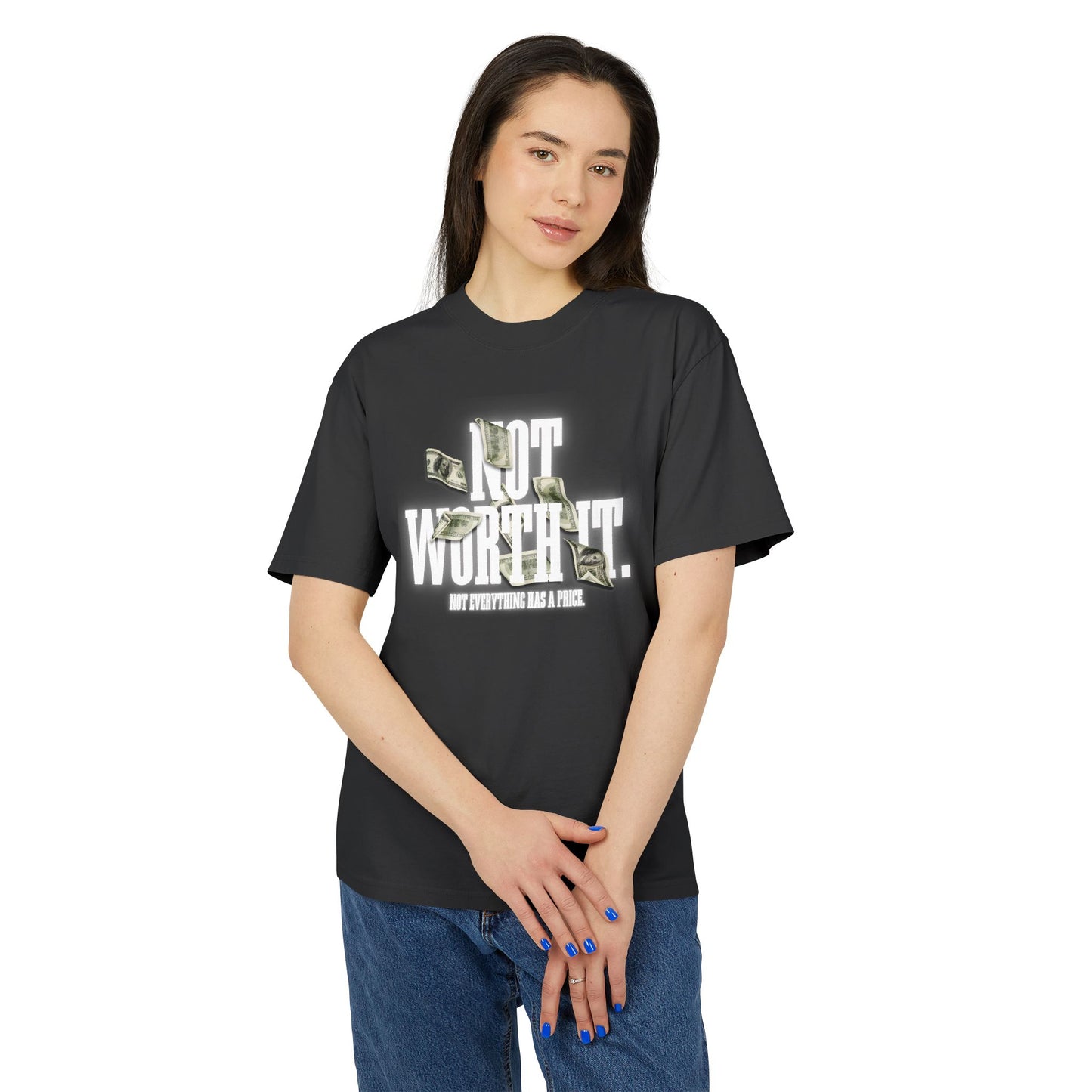 Faded Money Statement Tee, Casual Graphic Shirt, Trendy Unisex T-Shirt, Gift for Him/Her, Streetwear Fashion, Everyday Wear