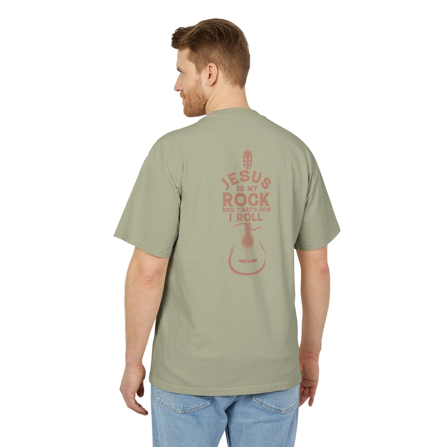 Faith-Inspired Unisex Heavy Faded Tee, Christian T-Shirt, Inspirational Gift, Casual Wear, Music Lover Apparel, Perfect for Church