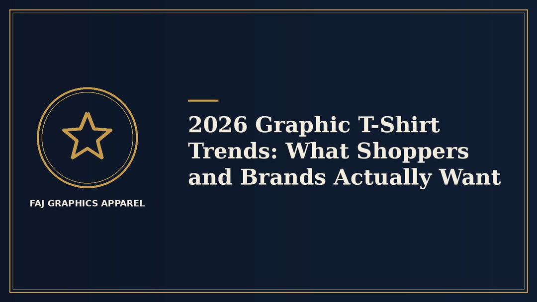 2026 Graphic T-Shirt Trends: What Shoppers and Brands Actually Want