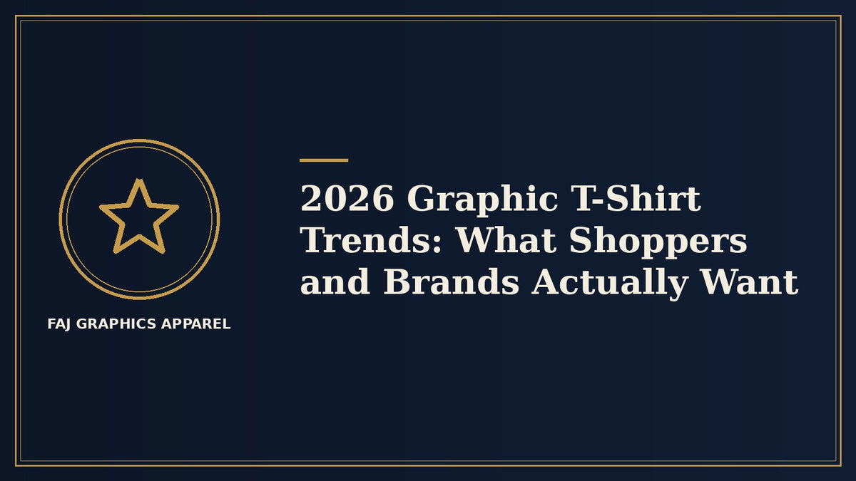 2026 Graphic T-Shirt Trends: What Shoppers and Brands Actually Want