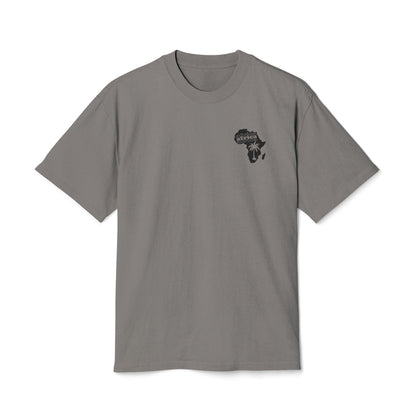 Unisex Faded African Heritage Tee, Graphic T-Shirt, Roots Reminder Tee, Vintage Style Shirt, Cultural Pride Apparel