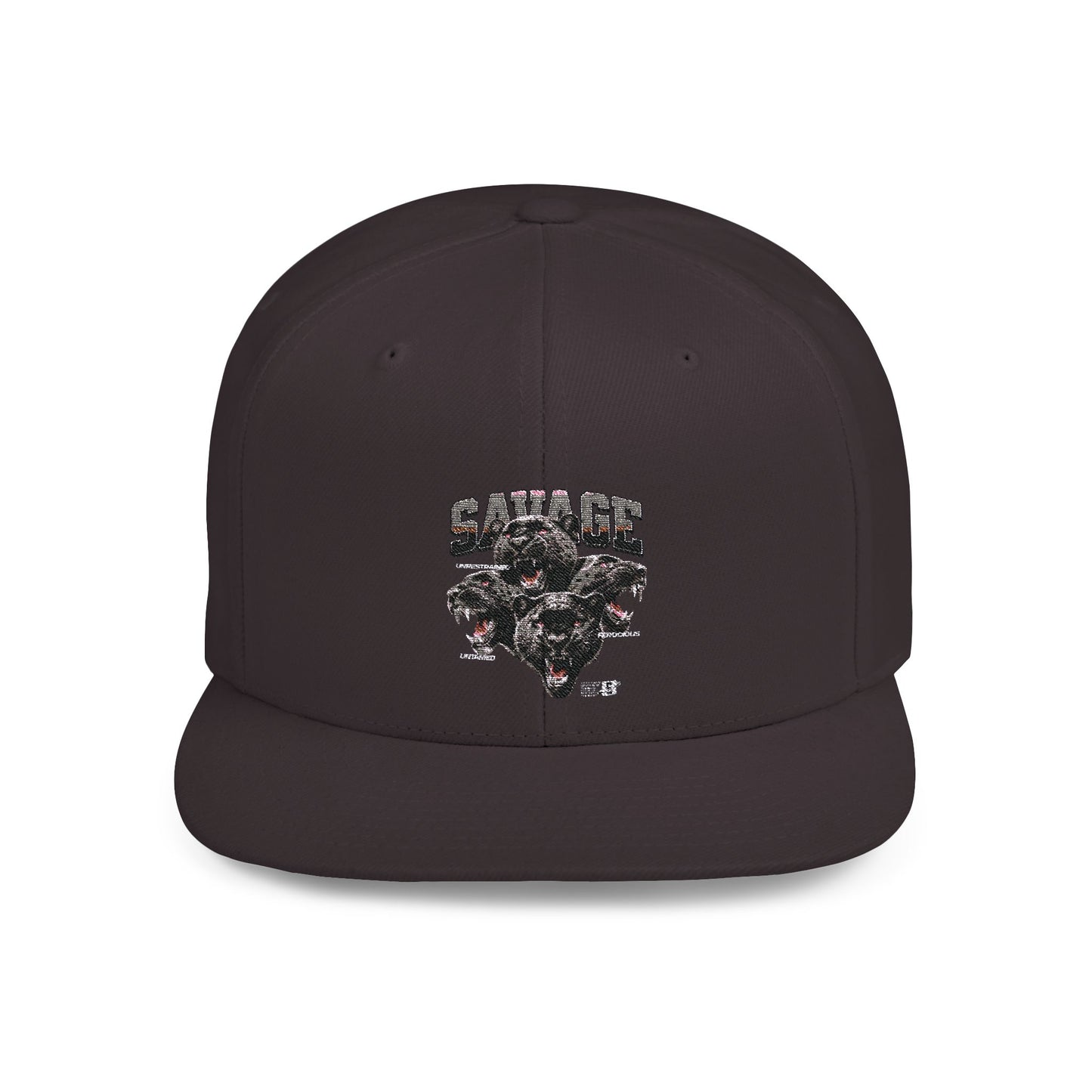 Snapback Cap with Savage Design