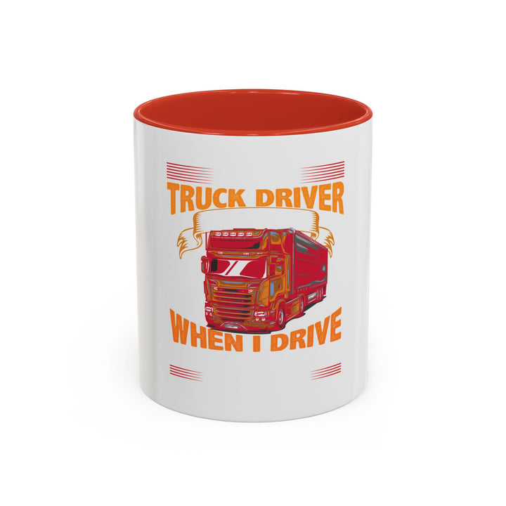 Truck 11 oz ceramic mug