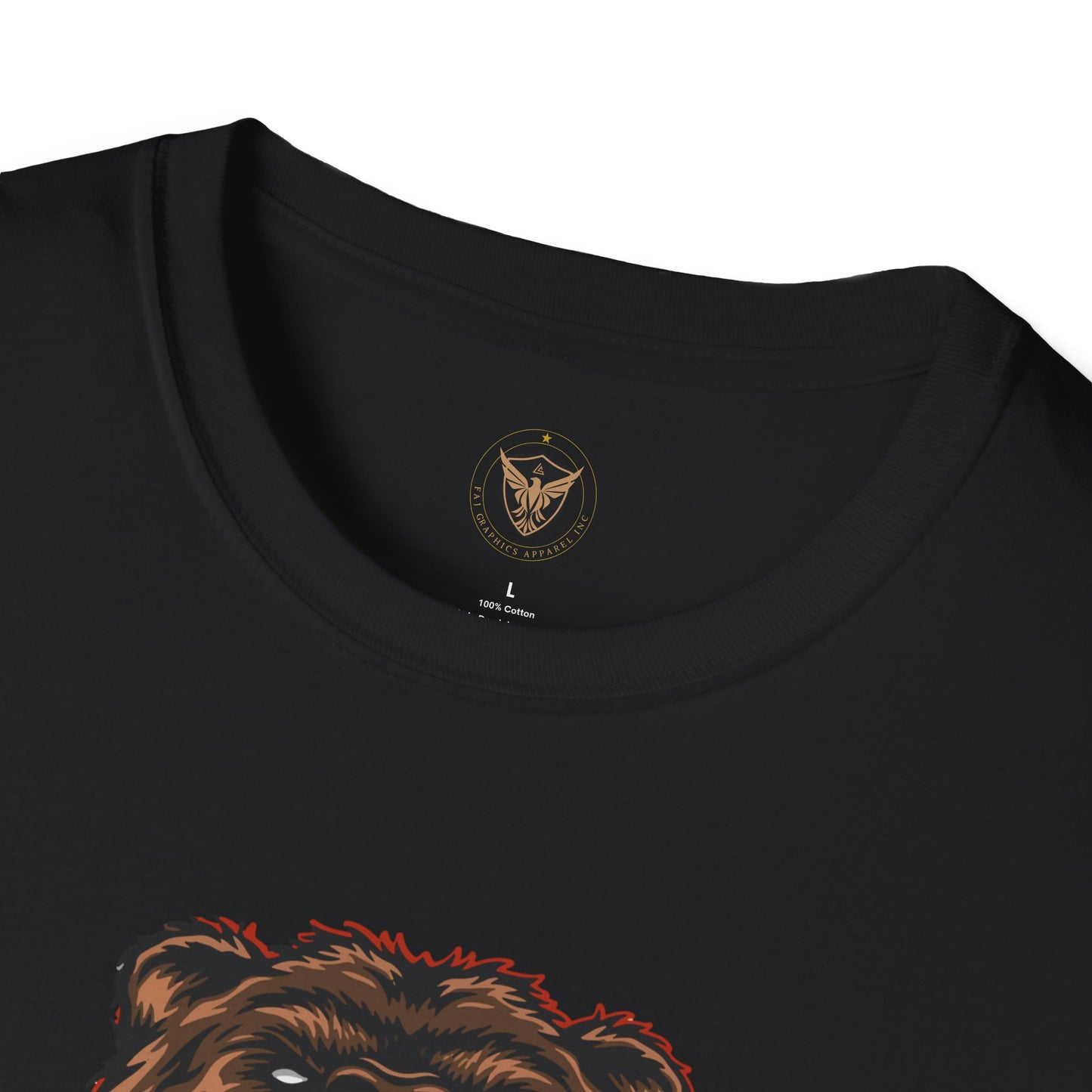 Savage Tiger Customizable Unisex Softstyle T-Shirt for Streetwear for the Fearless