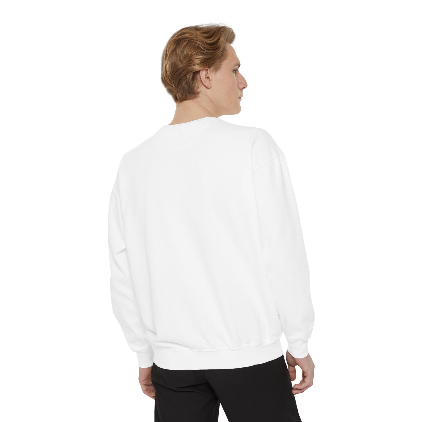 Unisex Garment-Dyed Sweatshirt With Dope Design