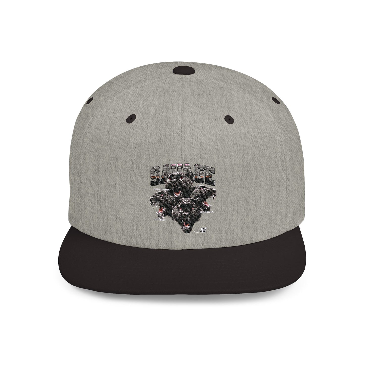 Snapback Cap with Savage Design