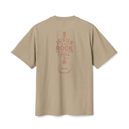 Faith-Inspired Unisex Heavy Faded Tee, Christian T-Shirt, Inspirational Gift, Casual Wear, Music Lover Apparel, Perfect for Church