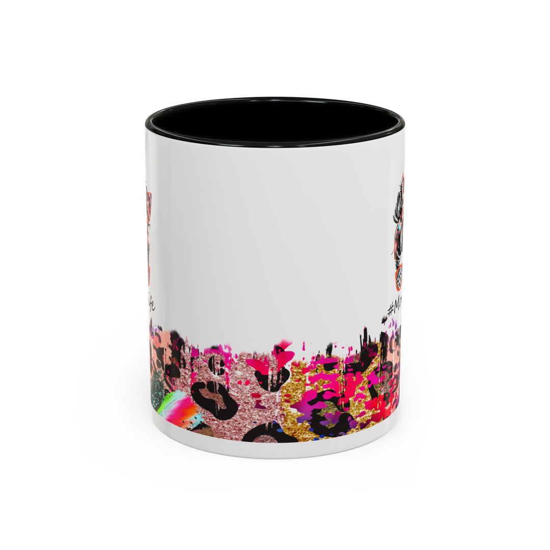 Leopard Mom Life 11 oz ceramic mug
