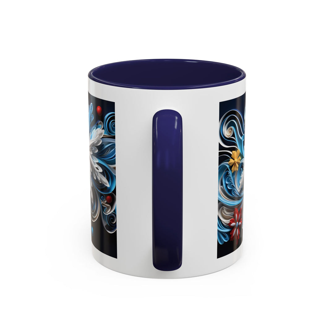 Snowflake 11 oz ceramic mug