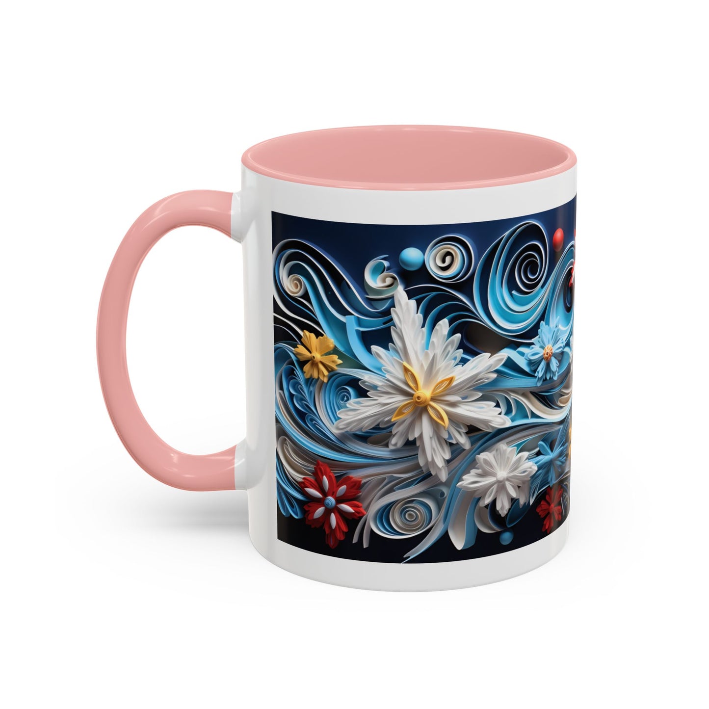 Snowflake Christmas Design Coffee Mug