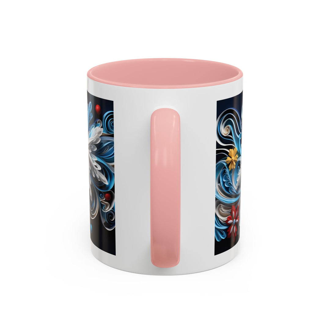 Snowflake 11 oz ceramic mug