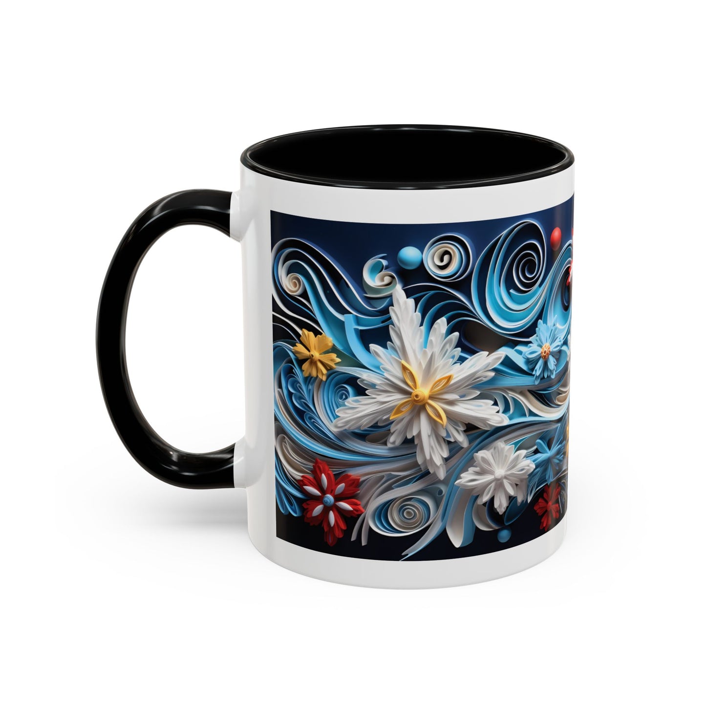 Snowflake Christmas Design Coffee Mug