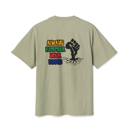 Unisex Faded African Heritage Tee, Graphic T-Shirt, Roots Reminder Tee, Vintage Style Shirt, Cultural Pride Apparel