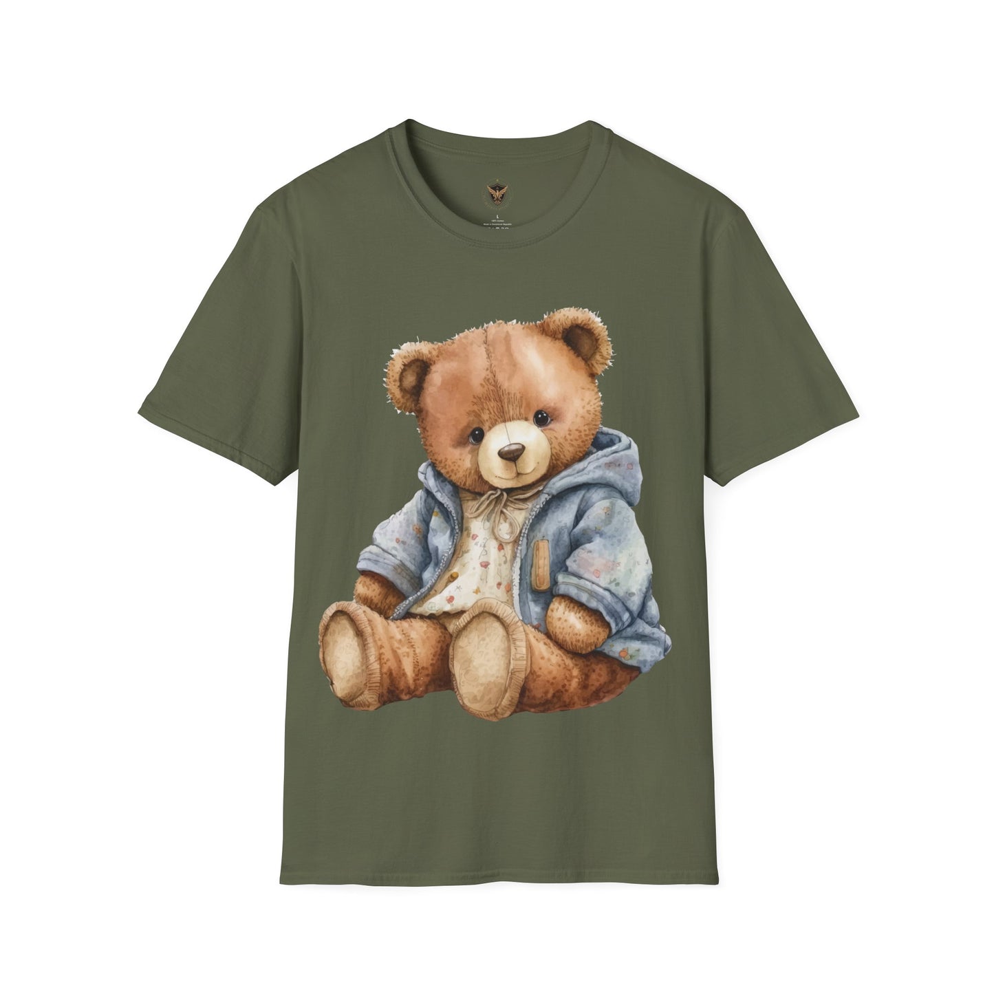 Unisex Softstyle Customize Teddy Bear T-Shirt