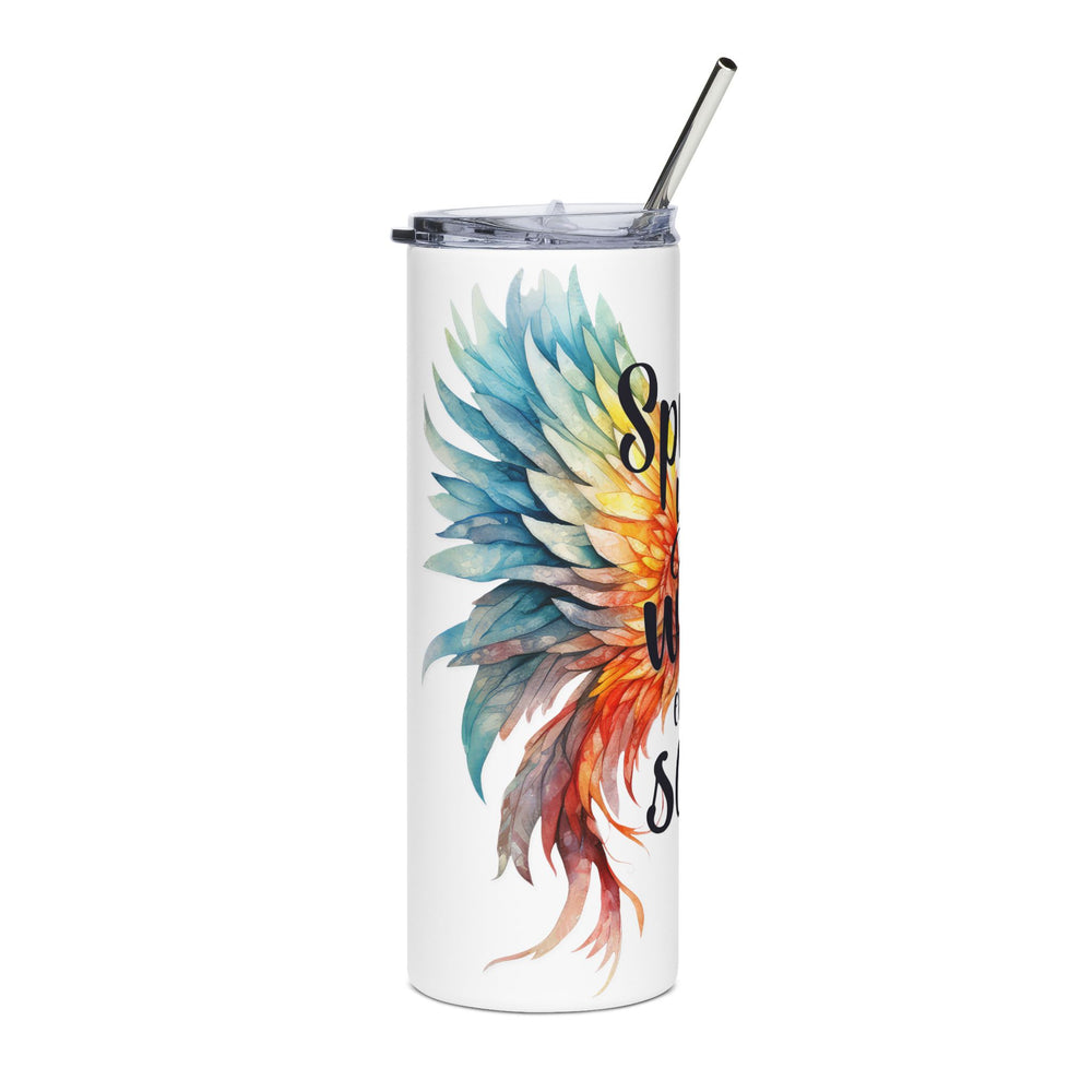 Spread Your Wings 20 oz Tumbler alternate angle