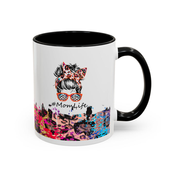 Leopard Mom Life 11 oz ceramic mug