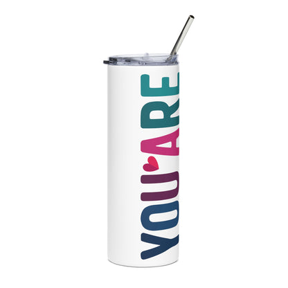 Inspirational Stainless Steel Tumbler | 20oz Motivational Travel Mug | Perfect Gift for Self-Care, Encouragement, Affirmations, [...]