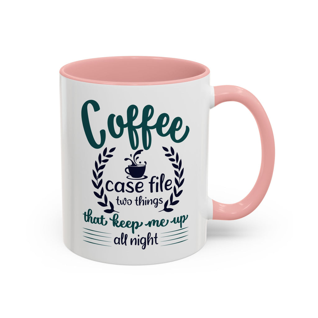 Coffee Case File 11 oz ceramic mug