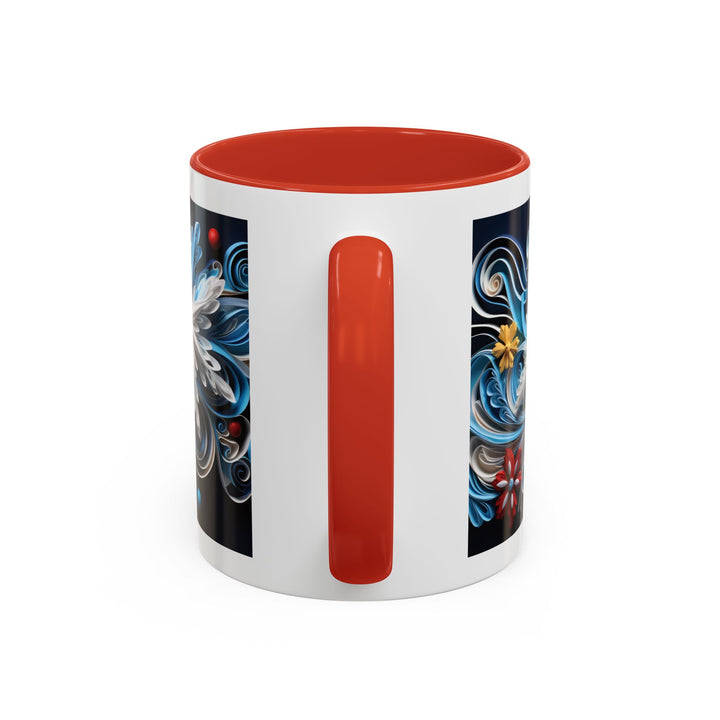 Snowflake 11 oz ceramic mug