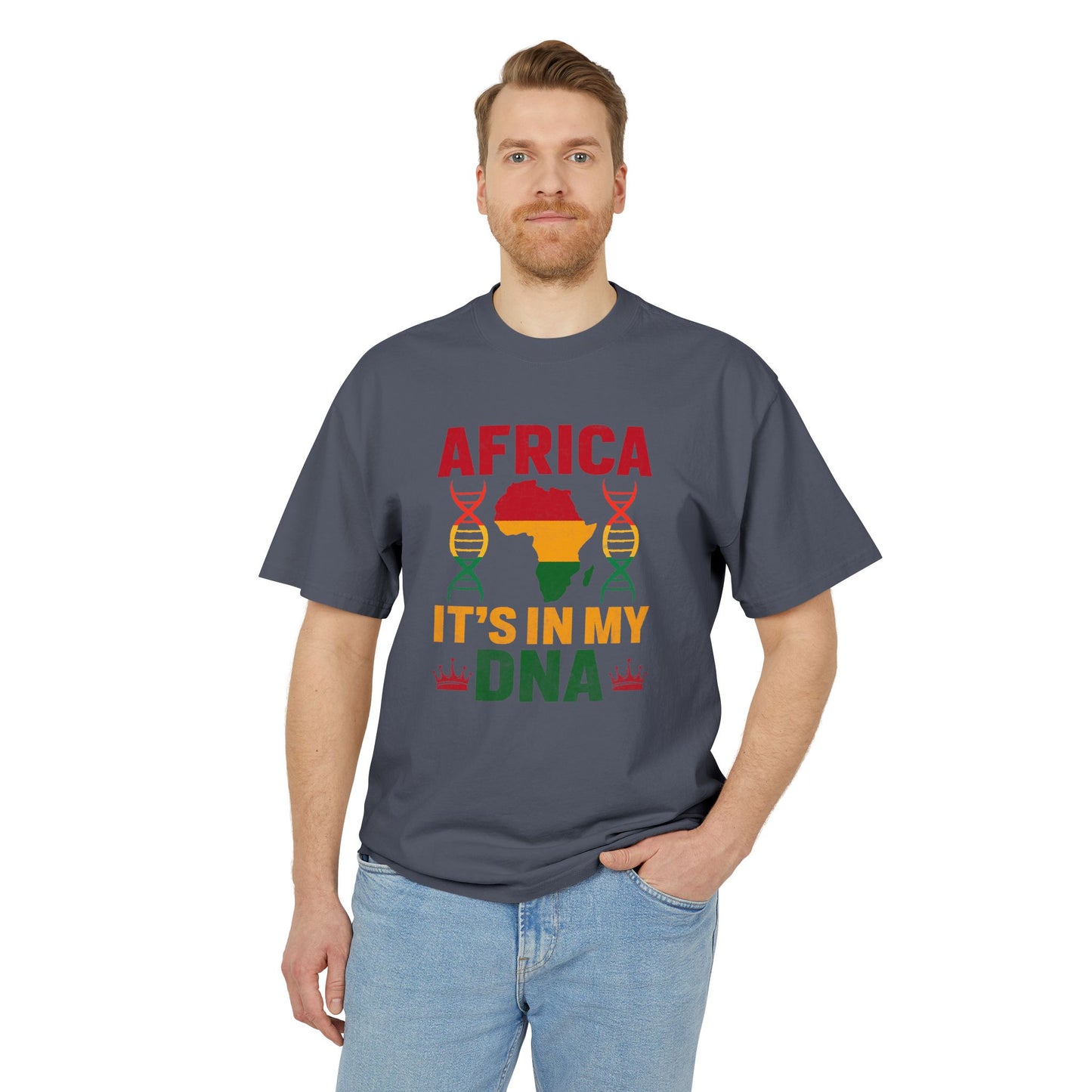 Africa It's in My DNA Unisex Heavy Faded Tee, Afrocentric T-Shirt, Heritage Apparel, Cultural Pride Shirt, Gift for African Roots, [...]