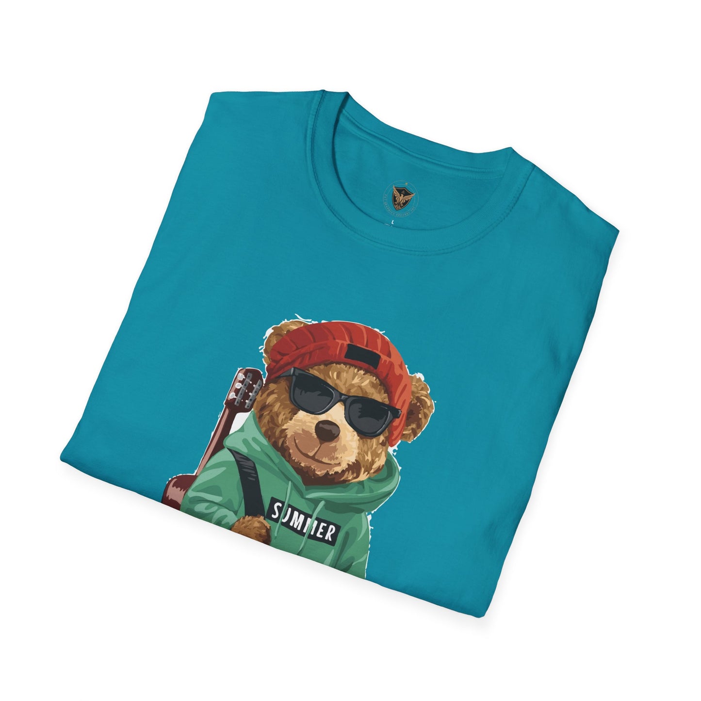 Swag Teddy Bear Unisex Softstyle T-Shirt