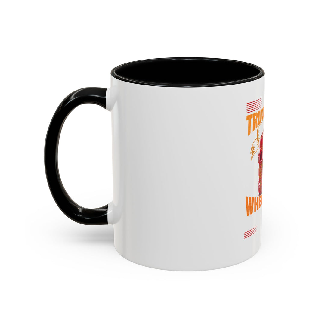 Truck 11 oz ceramic mug