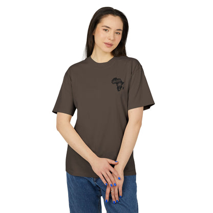 Unisex Faded African Heritage Tee, Graphic T-Shirt, Roots Reminder Tee, Vintage Style Shirt, Cultural Pride Apparel