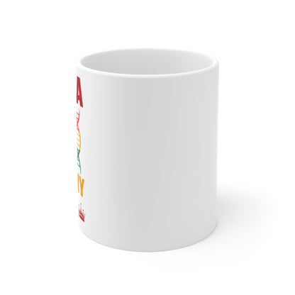Africa It's In My DNA Mug, 11oz Coffee Cup, Gift for Heritage Lovers, Ethnic Pride Mug, African Culture Tribute