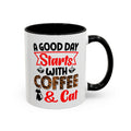 Cute Cat Coffee Mug For Cat Lover 