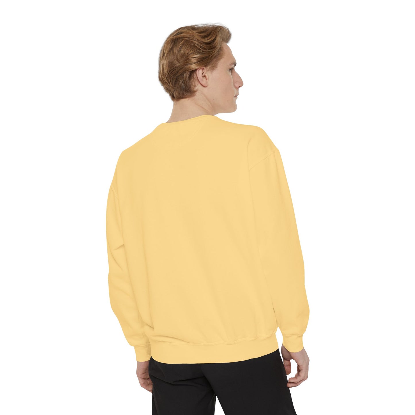 Unisex Garment-Dyed Sweatshirt With Dope Design