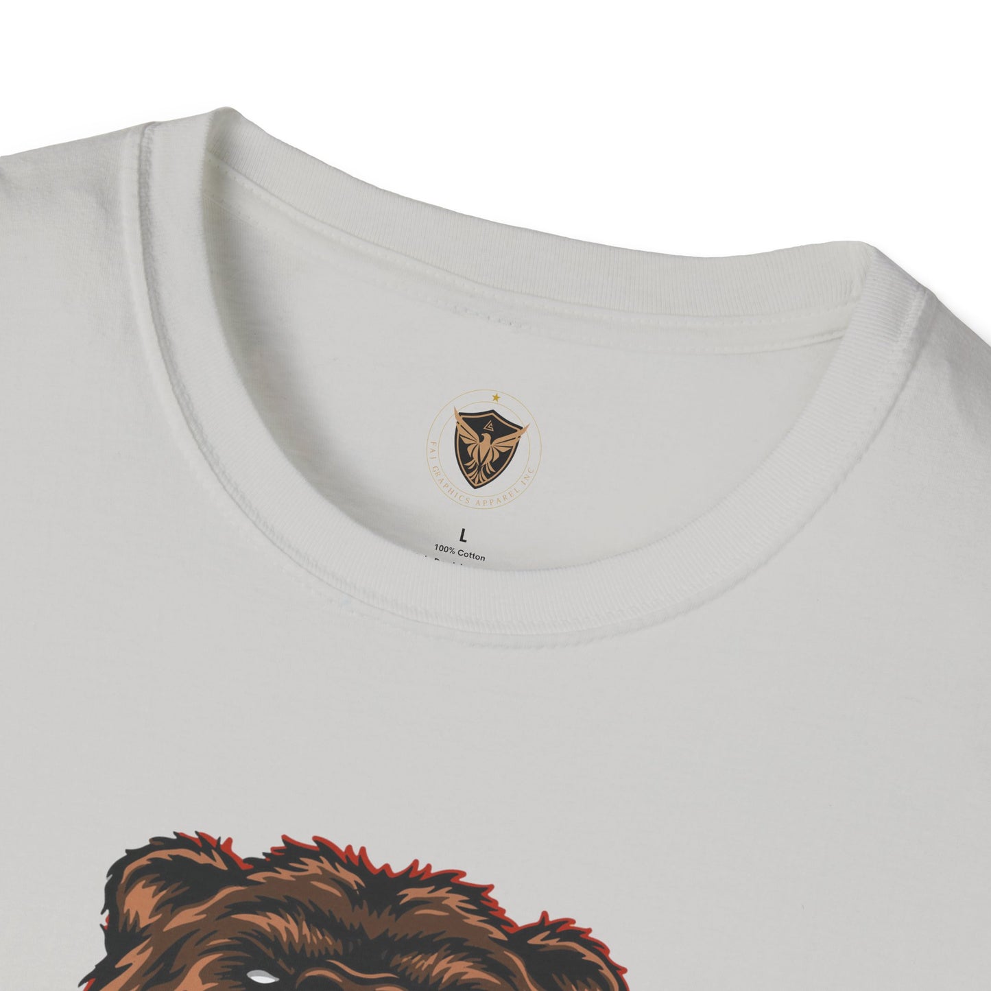 Savage Tiger Customizable Unisex Softstyle T-Shirt for Streetwear for the Fearless