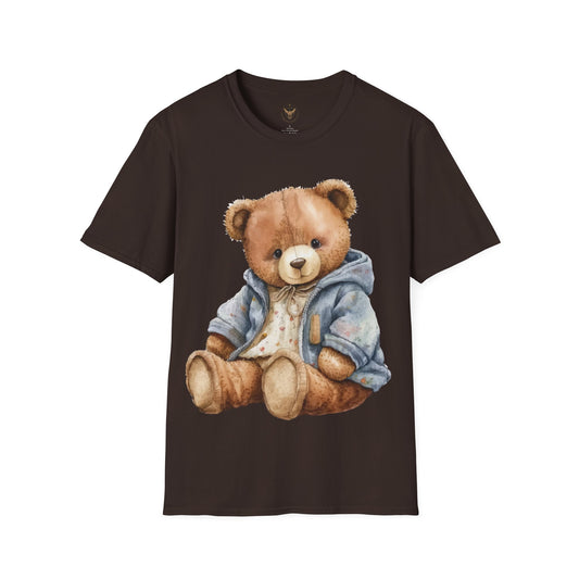 Unisex Softstyle Customize Teddy Bear T-Shirt